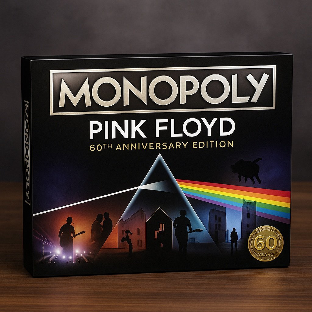 MONOPOLY: Pink Floyd 60-jähriges Jubiläum Editio