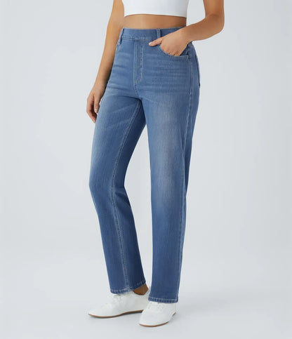Lotte | Elastische und bequeme Hose mit hoher Taille