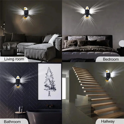 3D Home Adler Wandlampe