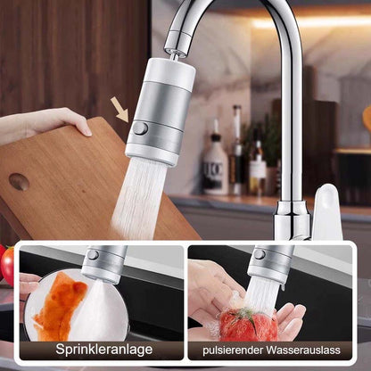 🌟 Versteckbarer Magnetischer Auszieh-Wasserhahn-Erweiterer — Mach deine Küche und dein Badezimmer einfach sauberer und praktischer! ✨