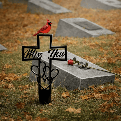 🐦LETZTER TAG DES SONDERVERKAUFS –💖Gedenktafel aus Metall für den Friedhof zum Gedenken✝️