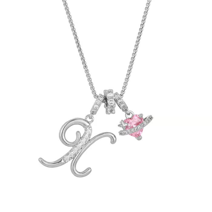 💖Letzter Tag 50 % Rabatt✨3-lagige Anhänger-Halsketten mit Initialen A-Z