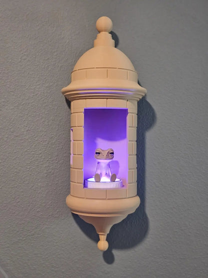 Puertoricanische Garita Wand-Coqui-Lampe