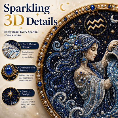🔥 Maak Je Eigen Hemelse Meesterwerk — 12 Sterrenbeelden Parelkunst DIY Kit ♈🌙