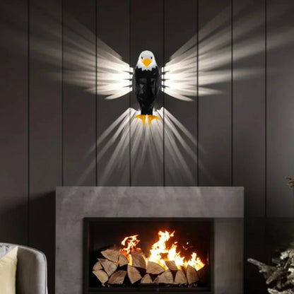 3D Home Adler Wandlampe