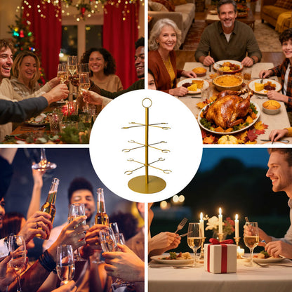 🎉 Mehrstöckiger Weihnachtsständer – perfekt für Desserts und Dekorationen