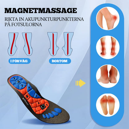 Fußmassage-Einlegesohlen/Stoßdämpfende Massage-Einlegesohlen