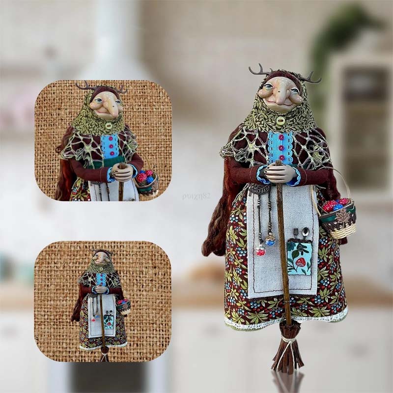 ✨Handgemachte Küchenhexenpuppe🧙