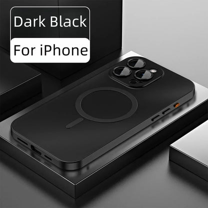 Einfache magnetische Handyhülle aus Metall für das iPhone