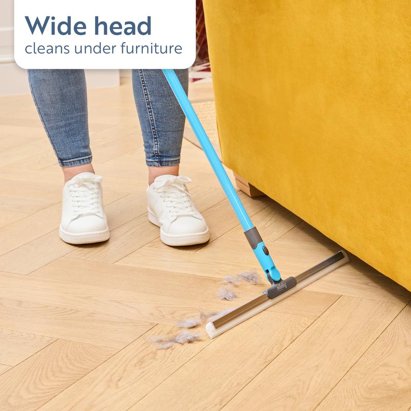 🧼SCHLUSSVERKAUF: 💥2 zum Preis von 1 – Nur 14,99 €! 🔥🔥Minky Flexi Edge Sweeper: geeignet für alle Oberflächen wie Böden, Teppiche und Fenste