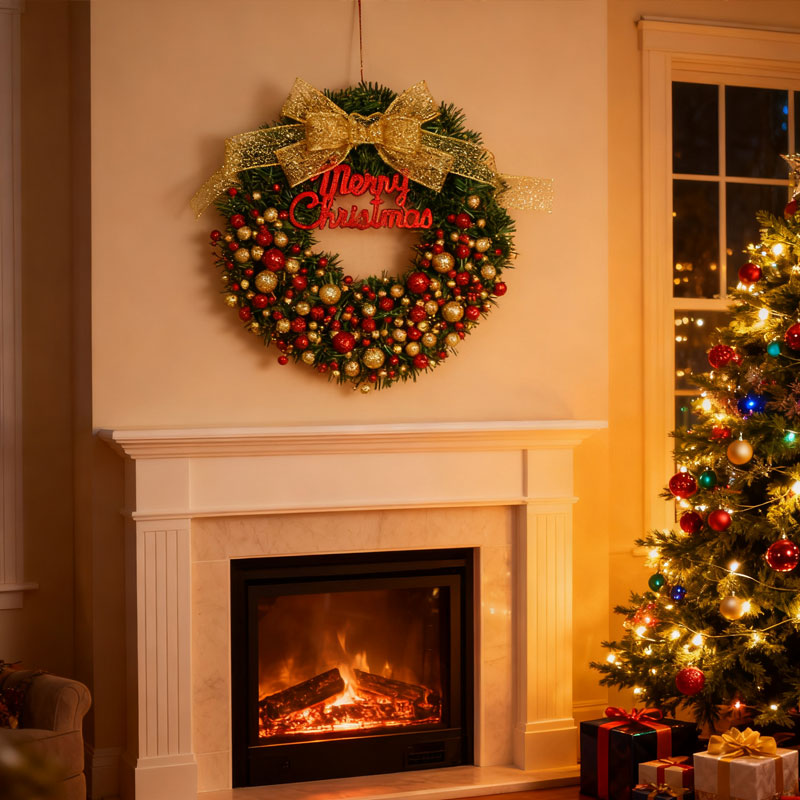 Festlicher Weihnachtskranz