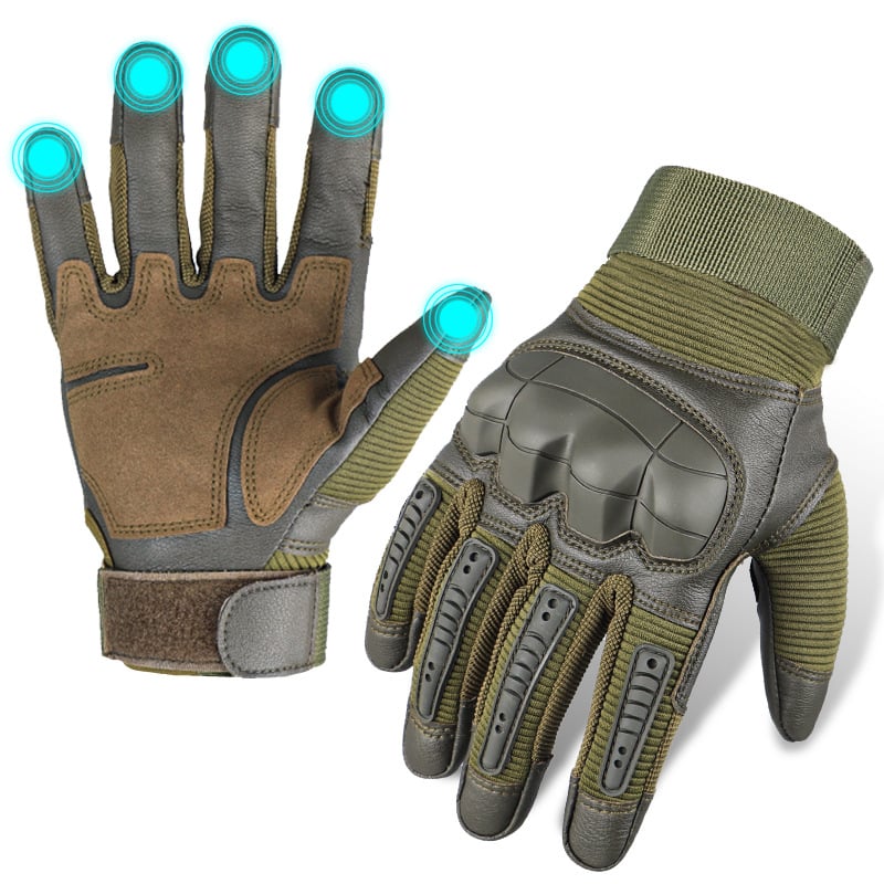 ⏰LAST DAY PROMOTION SAVE 49%🔥Taktische Vollfingerhandschuhe mit weichem Knöchelschutz