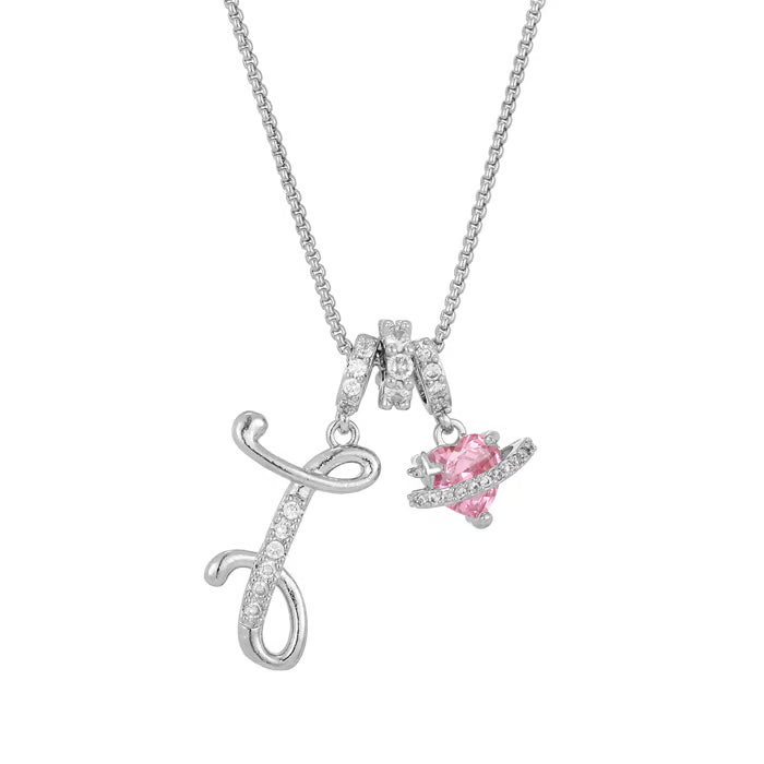 💖Letzter Tag 50 % Rabatt✨3-lagige Anhänger-Halsketten mit Initialen A-Z