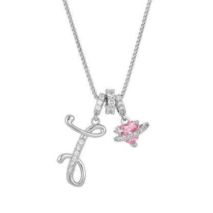 💖Letzter Tag 50 % Rabatt✨3-lagige Anhänger-Halsketten mit Initialen A-Z