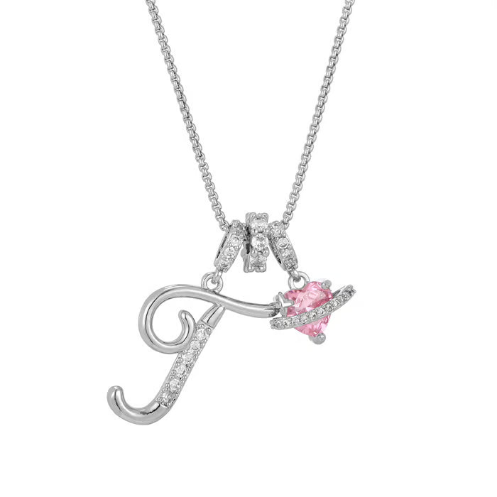 💖Letzter Tag 50 % Rabatt✨3-lagige Anhänger-Halsketten mit Initialen A-Z
