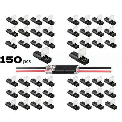 Doppeldraht-Steckverbinder Led-Lichtleisten-Steckverbinder 2 Pi