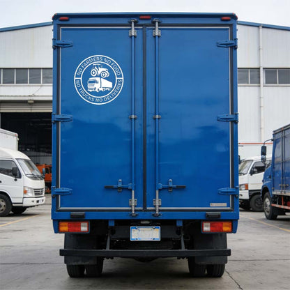 🔥Keine Bauern, keine Lebensmittel, keine LKWs, keine Lieferungen Vinyl-Aufkleber – 140 mm Aufkleber