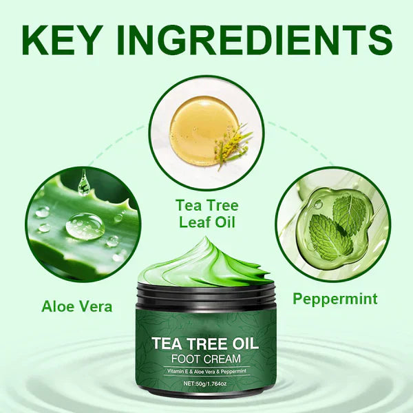 🥳2026 HOT SALE🥳💞Über 50.000 verkaufte Exemplare!✨ 💝Beruhigende Fußpflege mit Aloe Vera und Teebaumöl