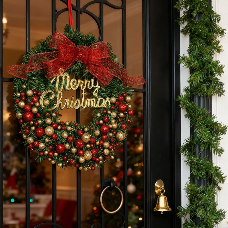 Festlicher Weihnachtskranz