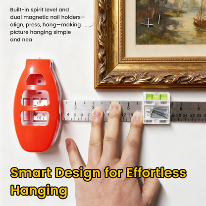 🧰✨ HANGING HERO – Werkzeugset zum Ausrichten und Aufhängen von Bildern