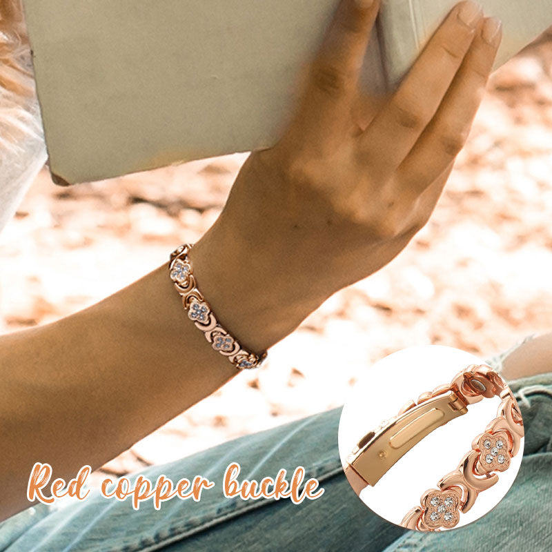 Magnetisches Vierblättriges Kleeblattarmbandds