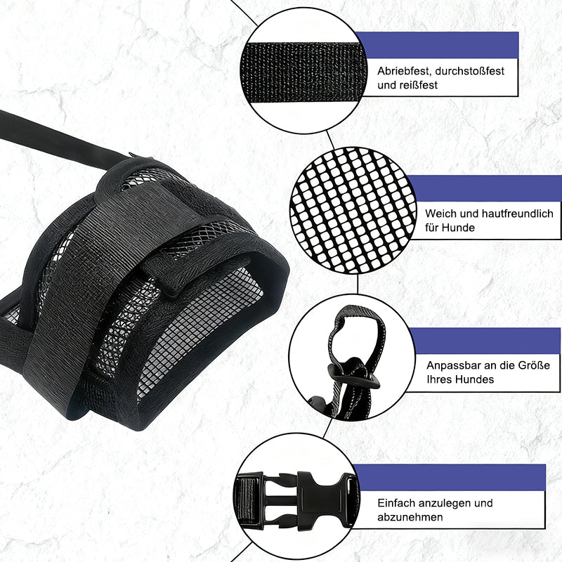 🐾 Hundemaulkorb – Sicher, Bequem & Atmungsaktiv