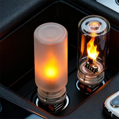 🔥USB-Lampe mit realistischer Flamme