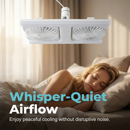 💡 NUR FÜR BEGRENZTE ZEIT: 50 % RABATT! ✨ 2-in-1-LED-Deckenventilator mit Beleuchtung – doppelte Kühlwirkung, extrem hell, werkzeuglose Montage 🌀
