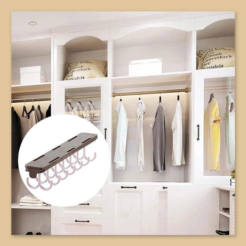 Ausziehbarer, verschiebbarer Schrank-Organizer