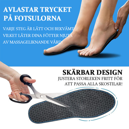 Fußmassage-Einlegesohlen/Stoßdämpfende Massage-Einlegesohlen