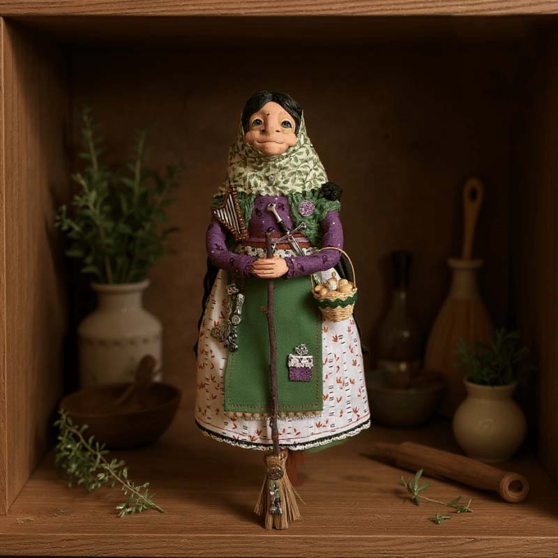 ✨Handgemachte Küchenhexenpuppe🧙