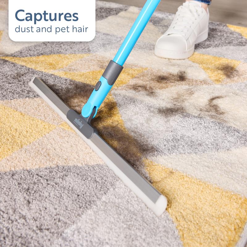 🧼SCHLUSSVERKAUF: 💥2 zum Preis von 1 – Nur 14,99 €! 🔥🔥Minky Flexi Edge Sweeper: geeignet für alle Oberflächen wie Böden, Teppiche und Fenste