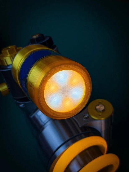 🎁Vatertags-Sonderangebot🔥Inspirierte Stoßdämpfer-Lampe – Verstellbare LED-Leuchte für Gamer und Autoliebhaber (⏰Kostenloser Versand