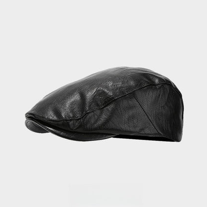 Zeitlos klassischer Stil Luxuriös weiche Lederkappe