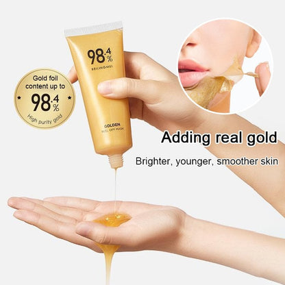 49 % RABATT🔥 – Goldfolien-Peel-Off-Maske