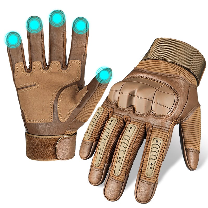 ⏰LAST DAY PROMOTION SAVE 49%🔥Taktische Vollfingerhandschuhe mit weichem Knöchelschutz