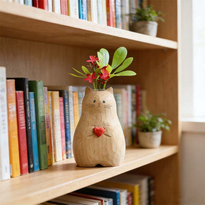 Chonky Cat Vase mit Her