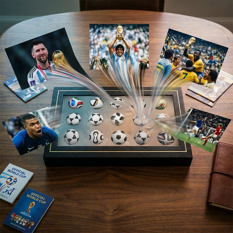 🏆 Kollektion handgefertigter Mini-Fußbälle (1970–2026) – WM-Sonderangebot 2026🔥 Bis zu 50 % Rabatt!