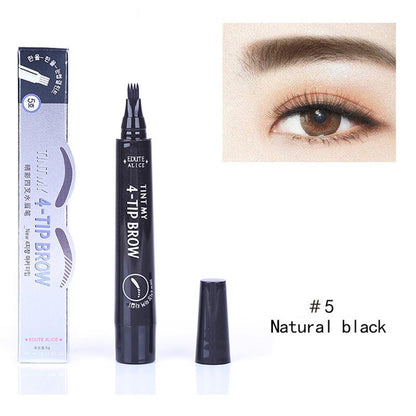 🔥50 % RABATT – 4 Punkte Augenbrauenstift ⭐⭐⭐⭐⭐
