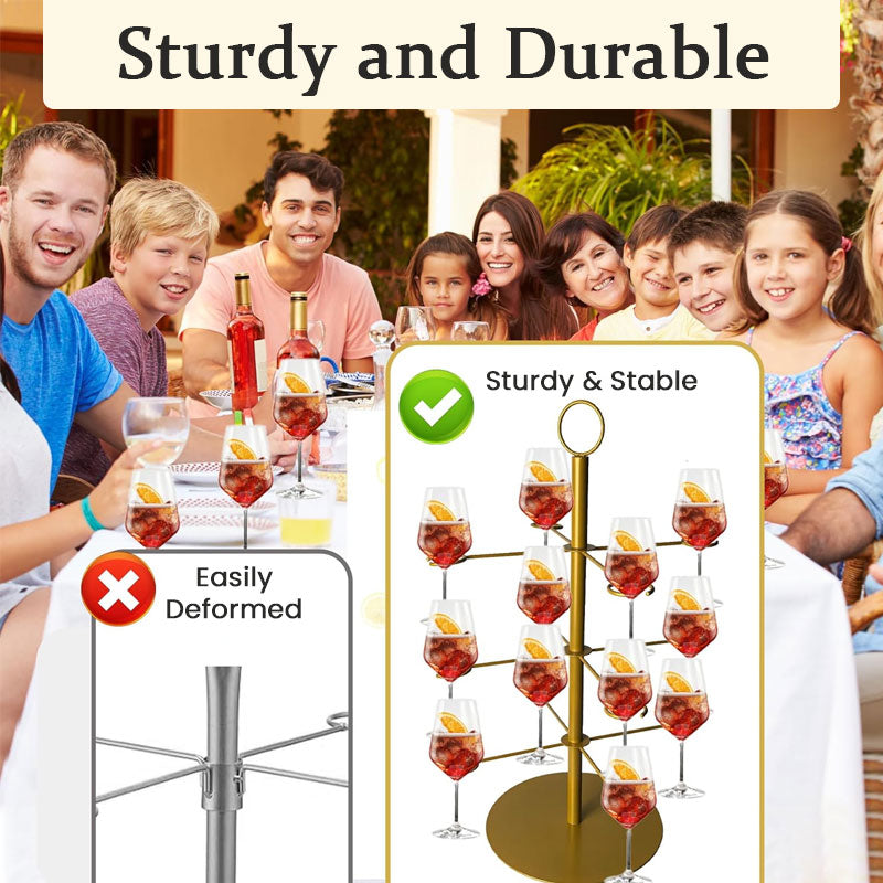 🎉 Mehrstöckiger Weihnachtsständer – perfekt für Desserts und Dekorationen