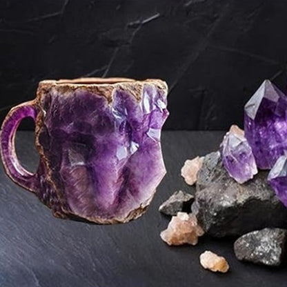 Kaffeetasse aus Mineralkristallimita