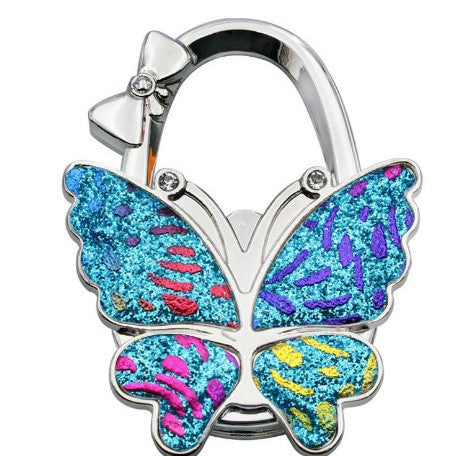 Butterfly Faltbarer Handtaschenhaken – Stilvoller, tragbarer, rutschfester Taschenhaken