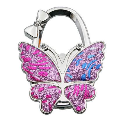 Butterfly Faltbarer Handtaschenhaken – Stilvoller, tragbarer, rutschfester Taschenhaken