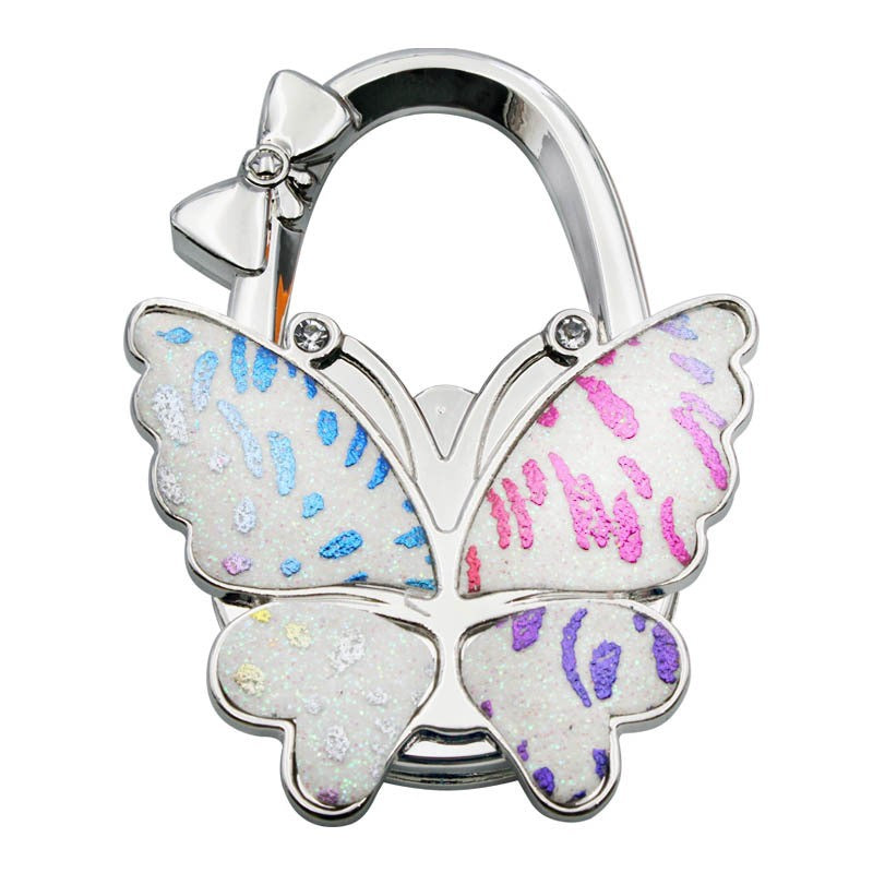 Butterfly Faltbarer Handtaschenhaken – Stilvoller, tragbarer, rutschfester Taschenhaken