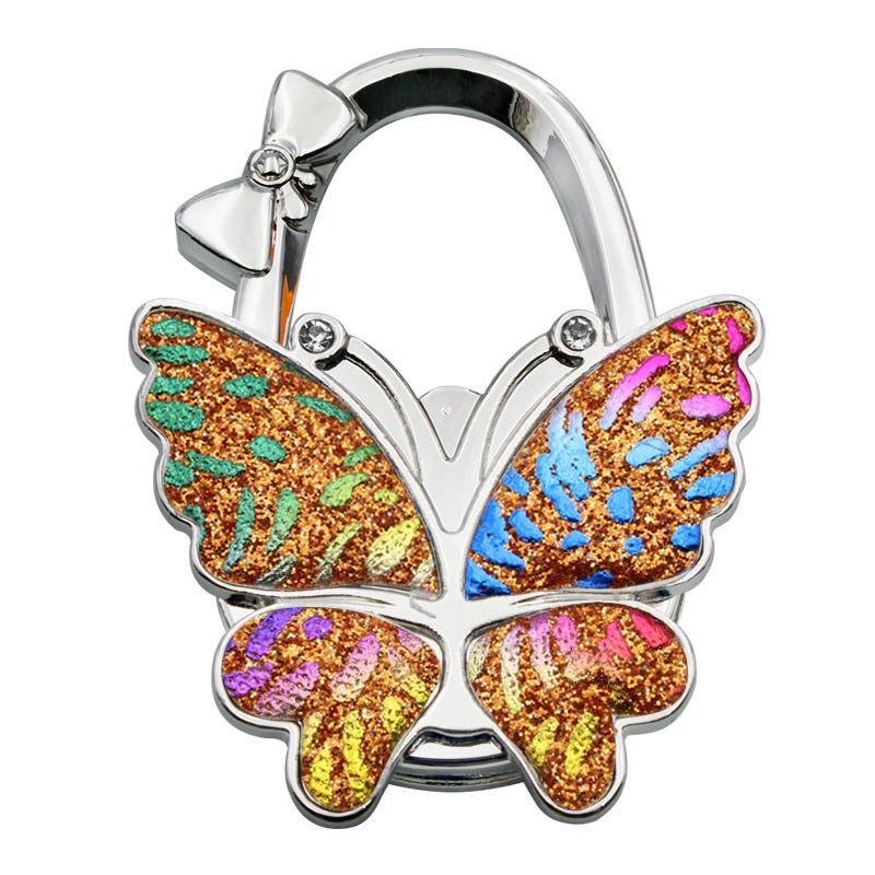 Butterfly Faltbarer Handtaschenhaken – Stilvoller, tragbarer, rutschfester Taschenhaken