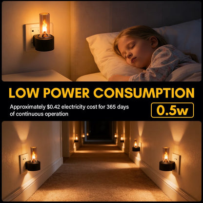 🔥USB-Lampe mit realistischer Flamme