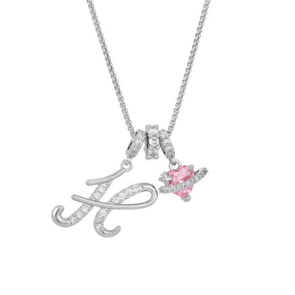 💖Letzter Tag 50 % Rabatt✨3-lagige Anhänger-Halsketten mit Initialen A-Z