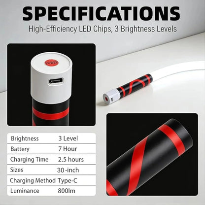 ⭐⭐Biegbarer LED-Taschenlampenstab