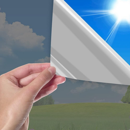 Einweg-Perspektiv-Isolierglasfolie