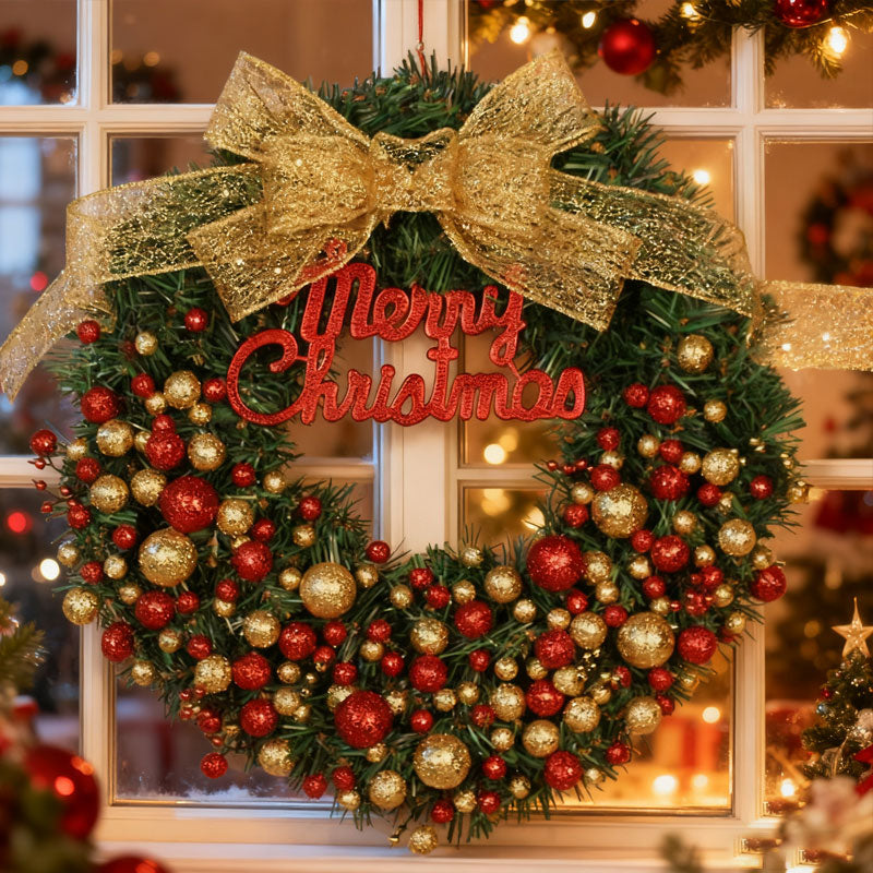 Festlicher Weihnachtskranz